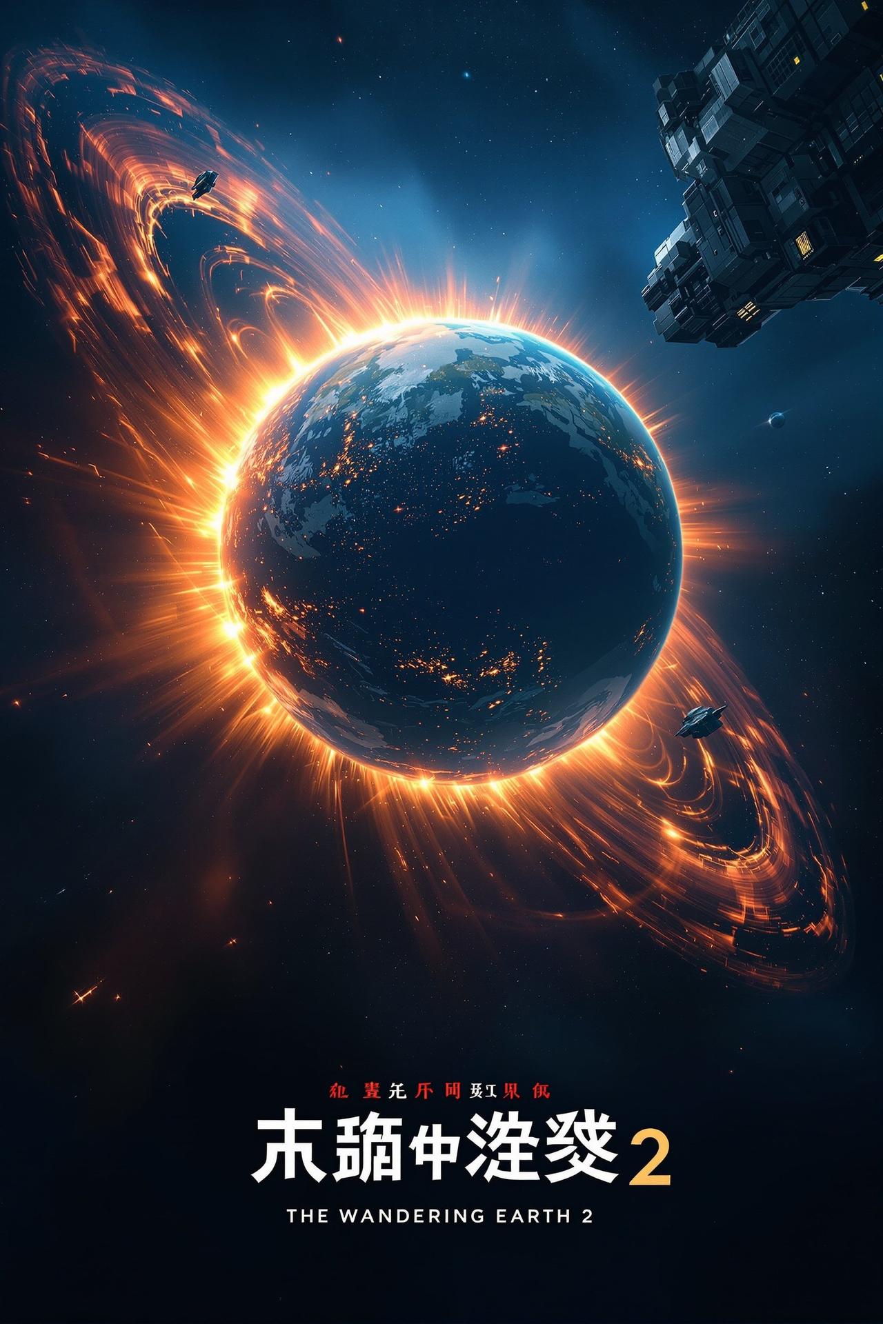 星星视频 - 流浪地球2 海报